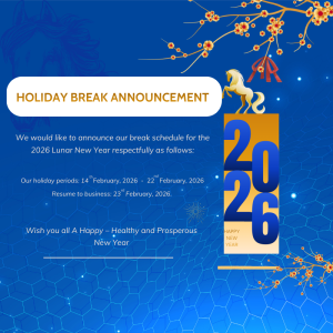 We Would Like To Announce Our Break Schedule For The 2026 Lunar New Year Respectfully As Follows