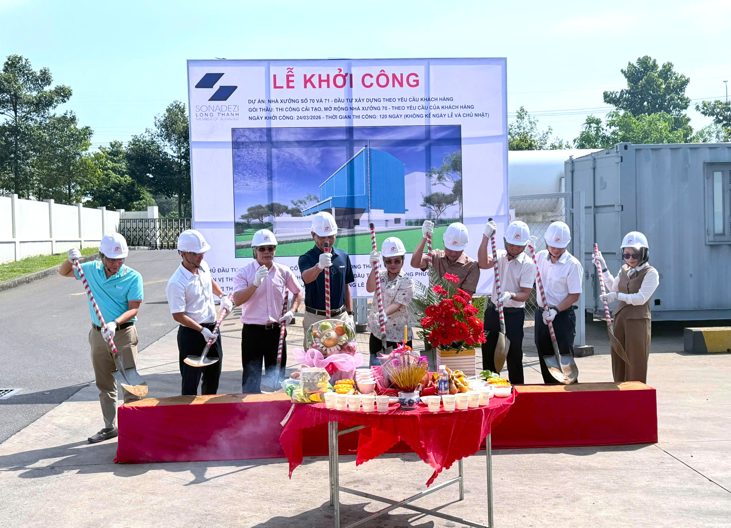 SZL mở rộng nhà xưởng để đáp ứng nhu cầu phát triển của nhà đầu tư | Công ty Cổ phần Sonadezi Long Thành